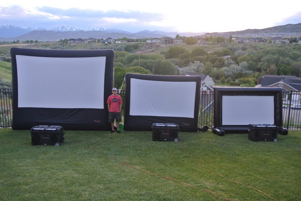 Inflatable Movie Screen & Outdoor Cinema Rental - Salt Lake City Utah ...