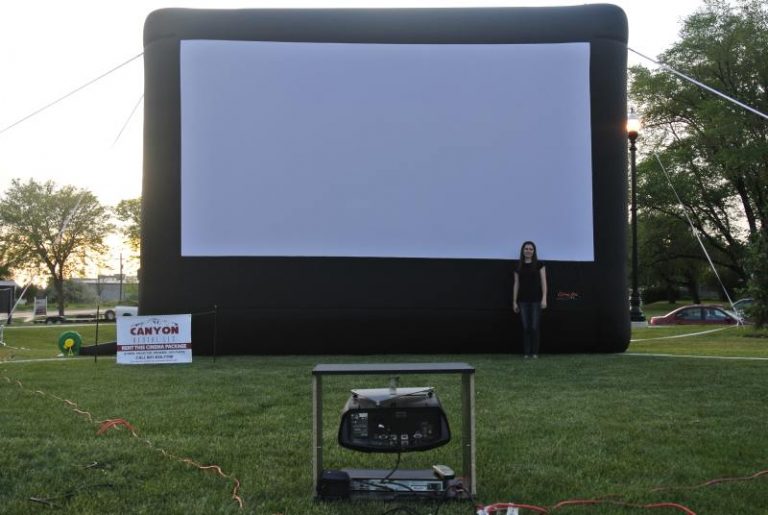 Inflatable Movie Screen & Outdoor Cinema Rental - Salt Lake City Utah ...